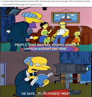 This is the Avatar Image for the Boe/Moe Szyslak (I Simpson) (Italian Dub) AI Voice and Text to Speech Generator